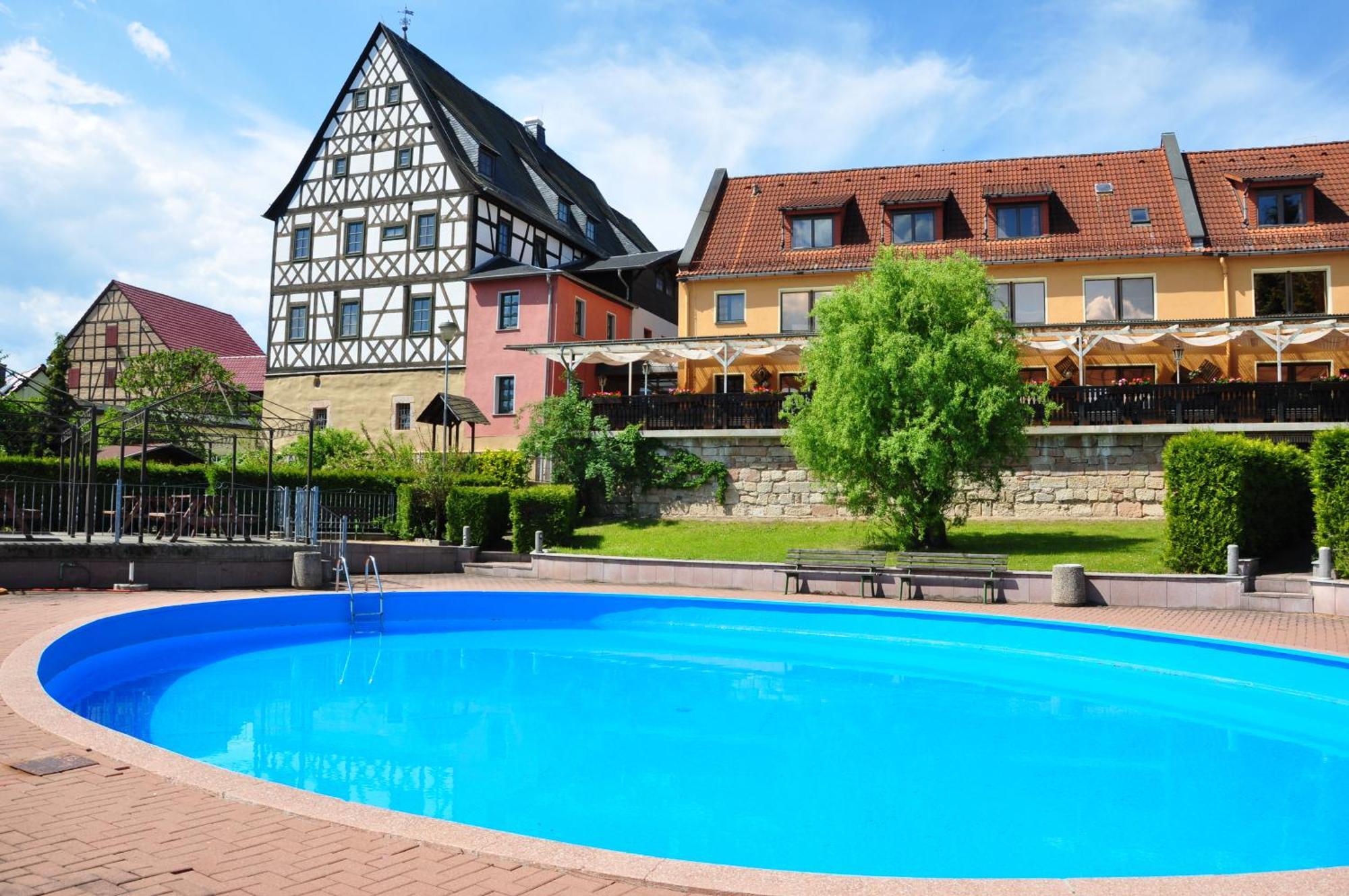 Thueringer Landhotel Edelhof Uhlstadt-Kirchhasel Luaran gambar